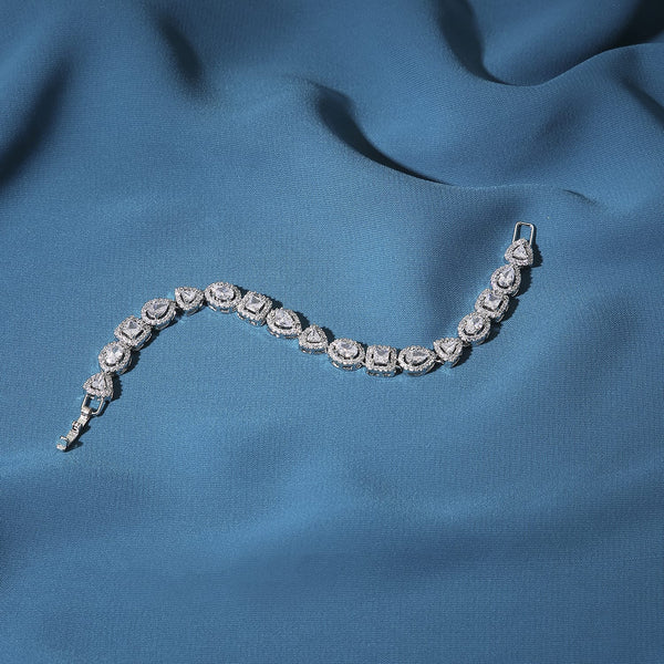 Trillion Tennis Bracelet