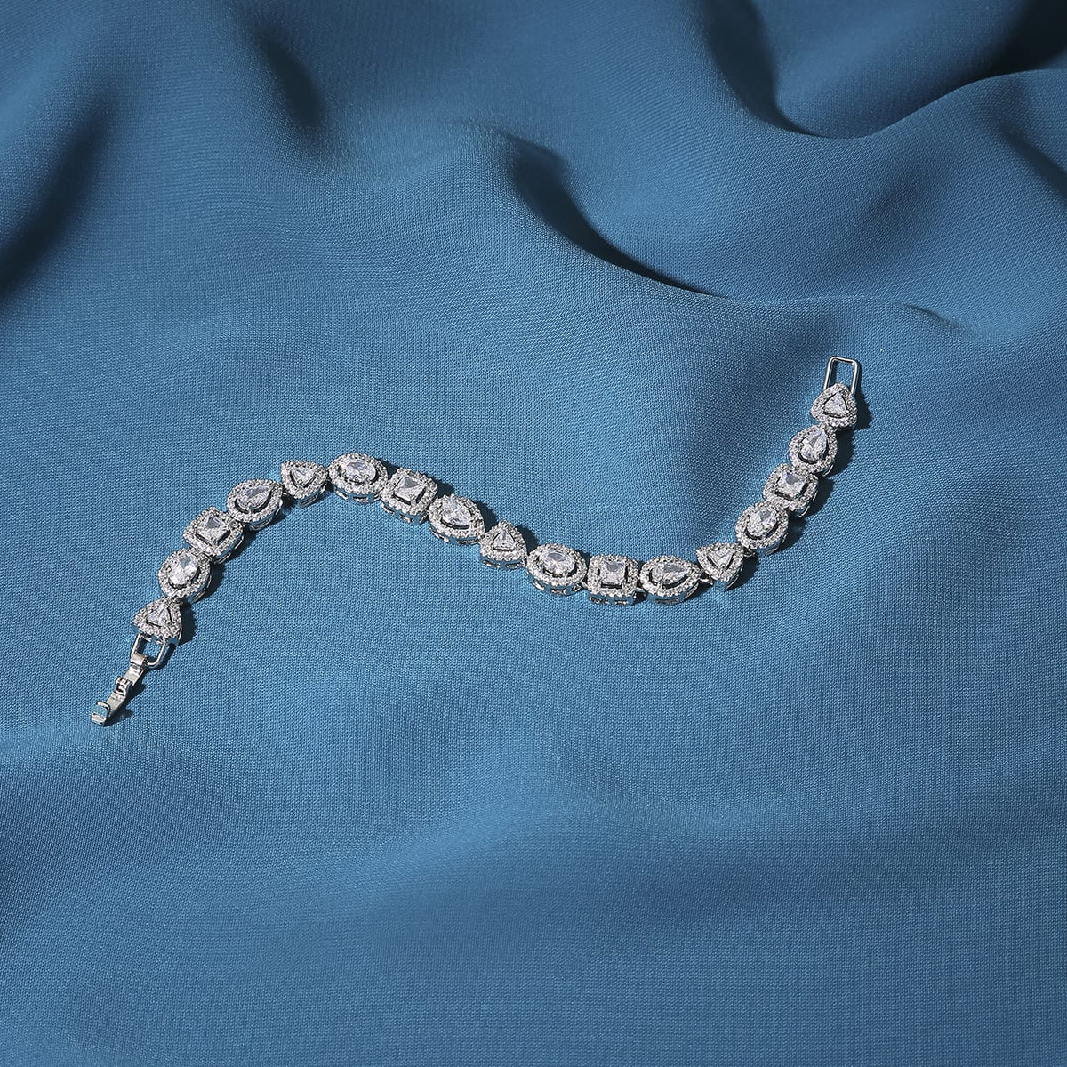 Trillion Tennis Bracelet