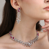 Floral Drop Petal Set - Rani Pink