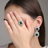 Crafted Emerald Ring